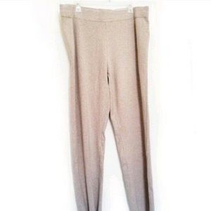 Chico’s zenergy cotton cashmere ribbed pants